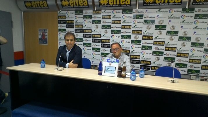 Rubio y Arrasate en rueda de prensa. SN