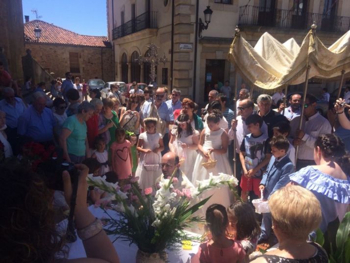 Procesión del Corpus en Vinuesa
