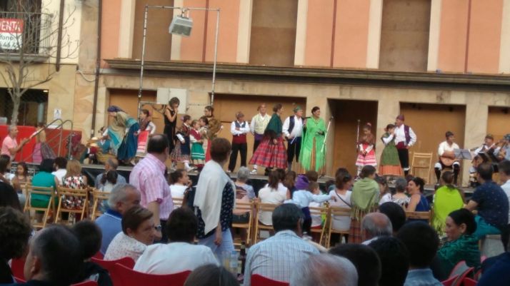 Espectáculo de jotas en Ágreda.