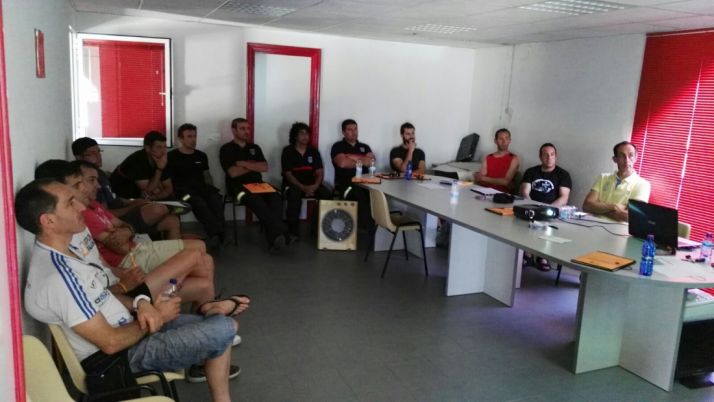 Curso de formacion para los bomberos voluntarios de Diputación
