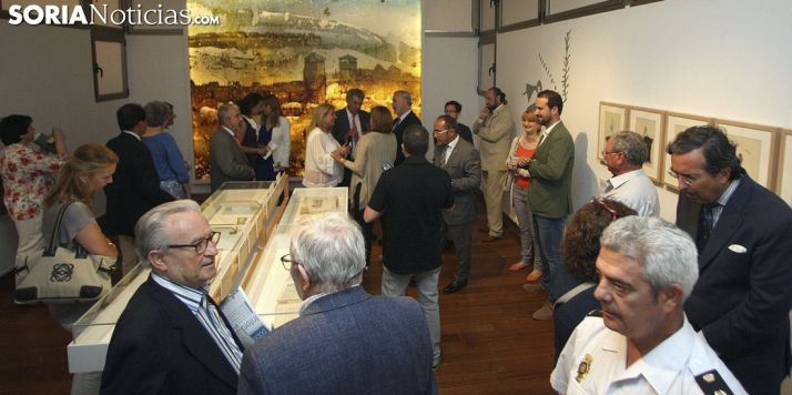 Una de las salas del Numantino en la muestra abierta este martes. /SN