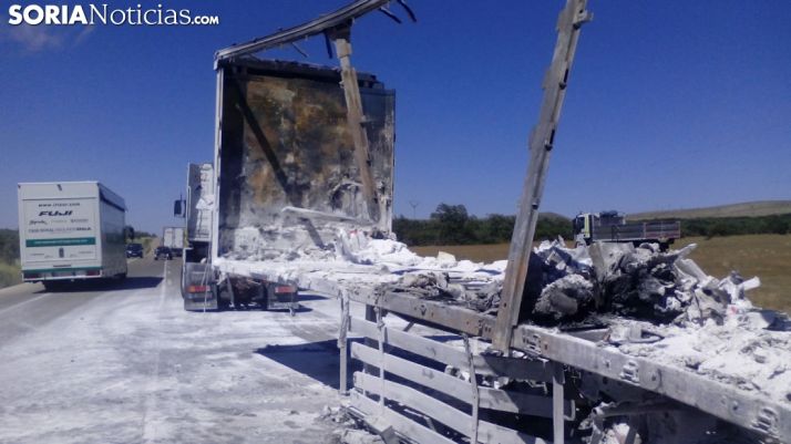 Imagen del vehículo siniestrado./SN