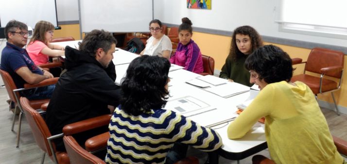 Uno de los cursos iniciados.