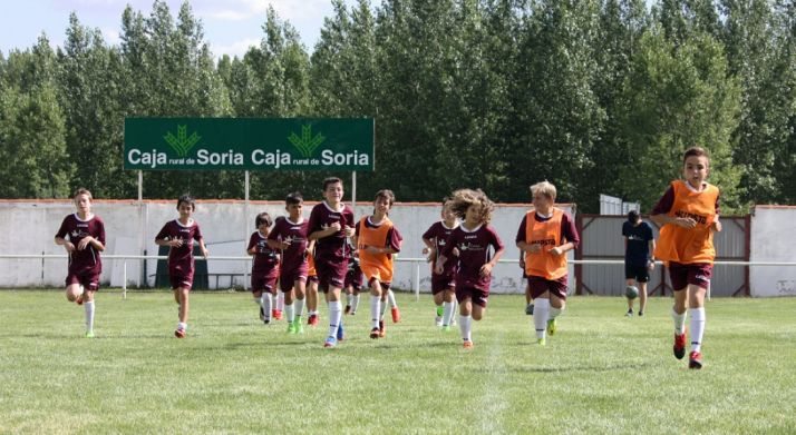 Participantes en el campus.
