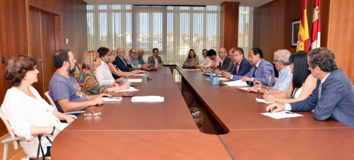 El Consejo de Salud de Área celebrado este viernes. /Jta.