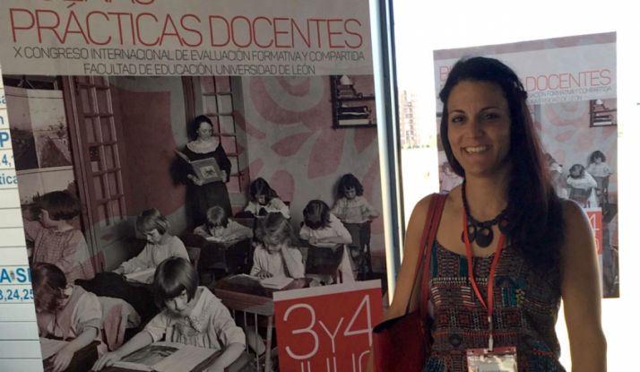 La profesora, en León.