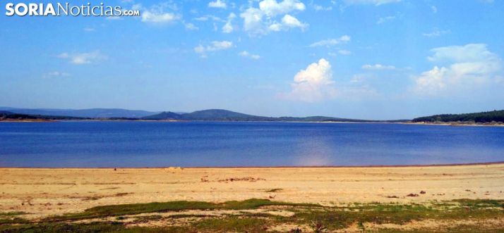 Imagen del embalse este junio./SN