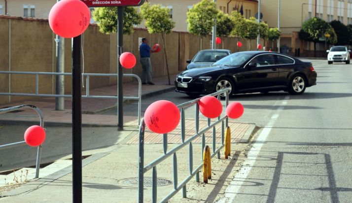 Una de las calles de la localidad.
