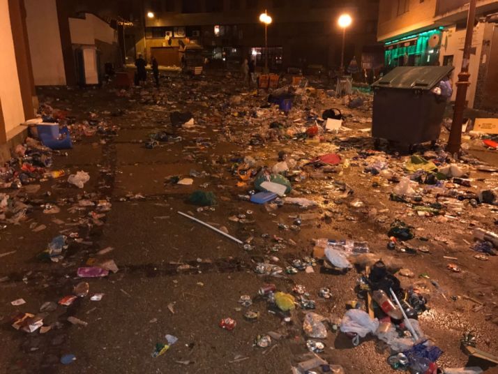Alrededores de la plaza de toros.