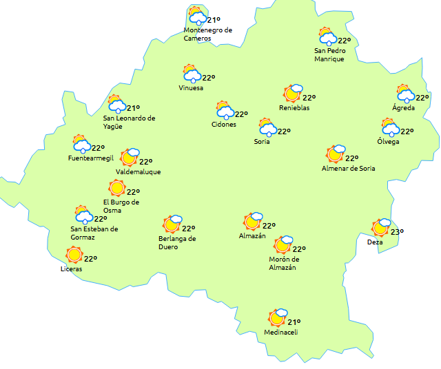 Suben las máximas hasta 28 grados