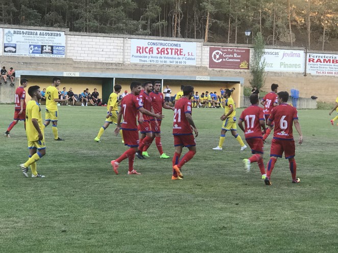 Pretemporada: El Numancia vence 5-0 a la Arandina