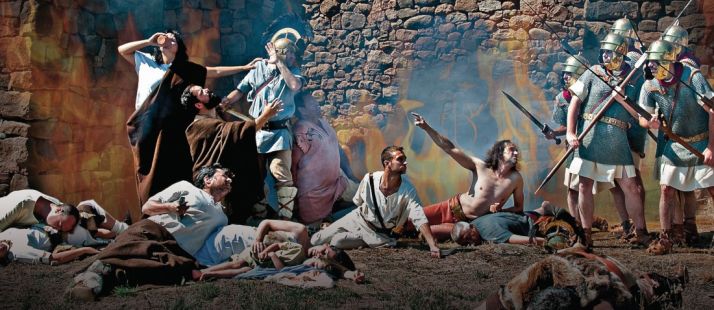 Recreación de Tierraquemada./ACT