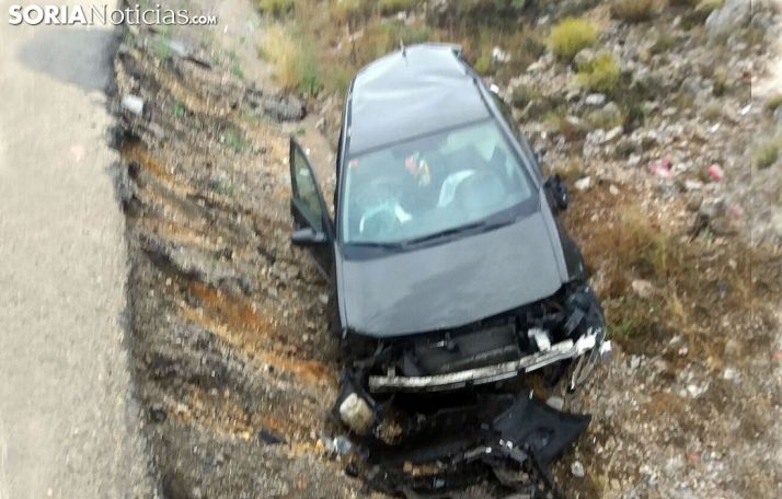 Imagen del vehículo siniestrado./SN