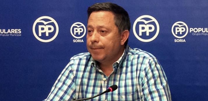 Adolfo Sainz, portavoz municipal del grupo Popular en el Ayuntamiento.