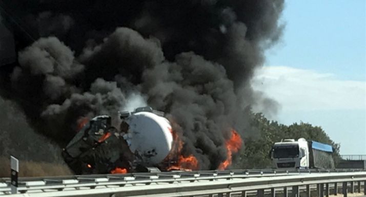 Imagen del siniestro.