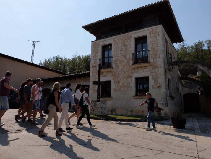 Los sonorámicos  cierran el festival recorriendo las bodegas de la Ribera del Duero