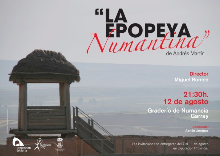 Cartel de La Epopeya Numantina.
