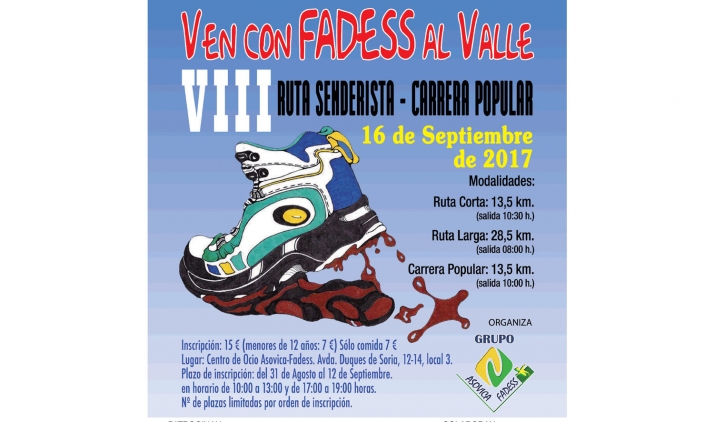 El 31 abre el plazo para la ruta ‘Ven con Fadess al Valle’