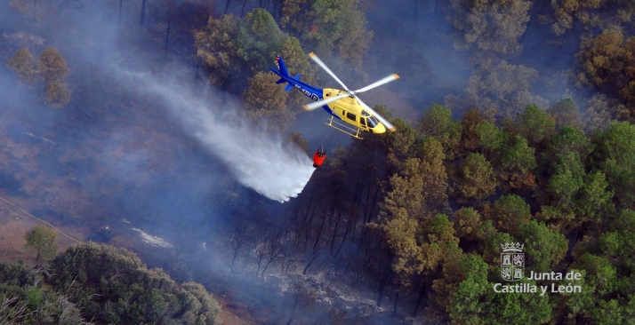 Rebajan a nivel 0 el fuego de Fermoselle 