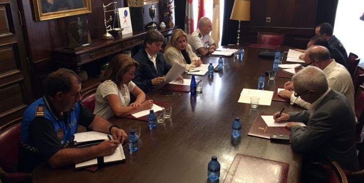Junta Local de Seguridad reunida este lunes./Ayto.