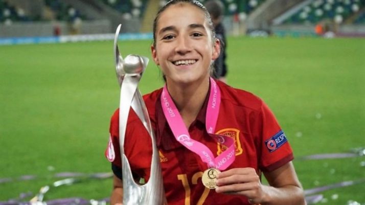 La futoblista Lucía Rodríguez./CDN