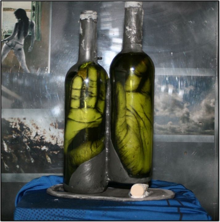 Una pieza de la muestra.