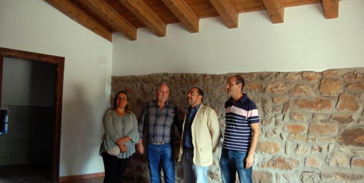 Visita institucional a un edificio de titularidad de Renieblas. /Dip.