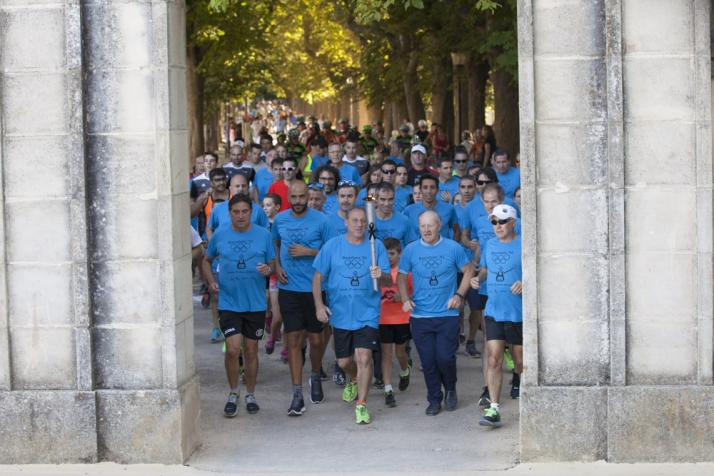 Una imagen de la tarde de este domingo en Ágreda./María Ferrer