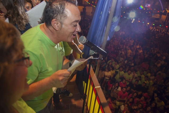 La Peña El Follón encandila con su pregón las fiestas grandes de Berlanga de Duero