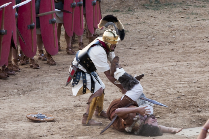 Todas las imágenes de la representación de La Caída de Numancia en Garray