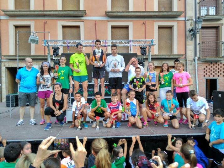 Ganadores de la Carrera Popular Femín Cacho.