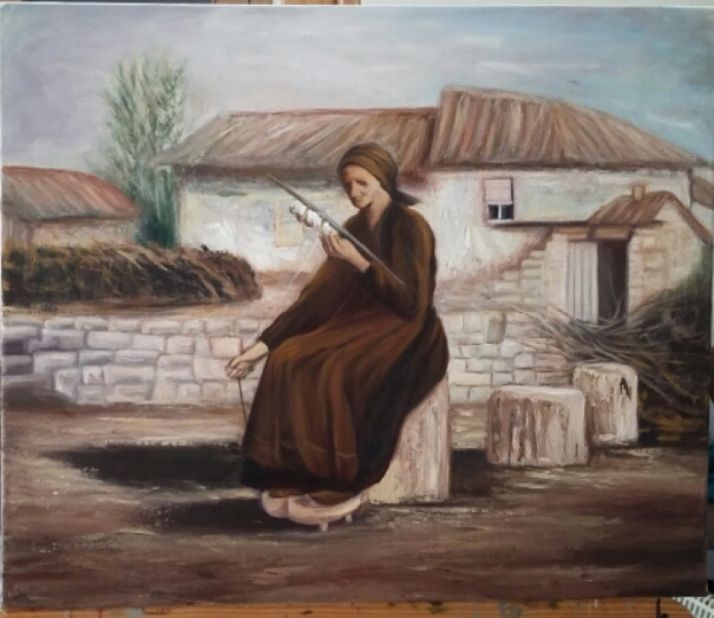 La muestra ofrece trabajos de 34 pintores de la provincia.