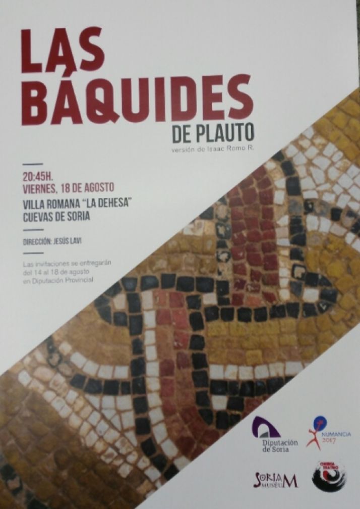  Representación de ‘Las Báquides’ de Plauto el día 18 en Las Cuevas