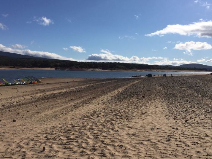 Zona donde ha aparecido el cadáver.