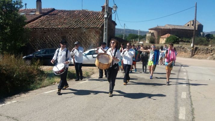 Pasacalles en Pedrajas.