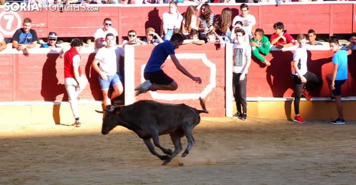 Uno de los lances esta tarde de jueves./SN