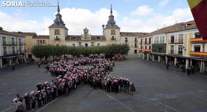 Imagen de la jornada este jueves en El Burgo./SN