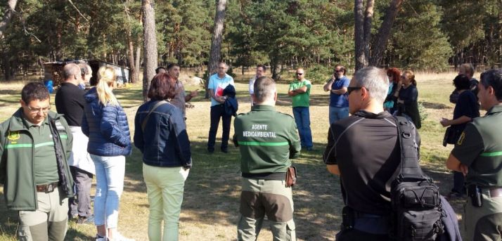 Imagen de la visita./Ayto. Soria