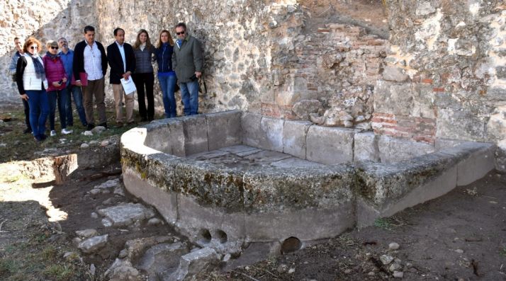 Imagen de la visita institucional a los jardines./Jta.