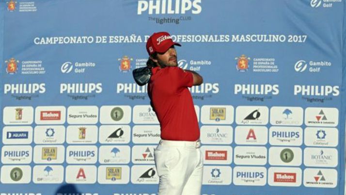 El soriano durante el campeonato.