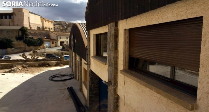 Imagen del edificio en la primera fase de las obras./SN