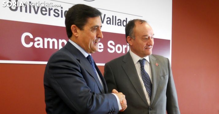 Carlos Martínez Izquierdo y Daniel San Miguel este lunes. /SN