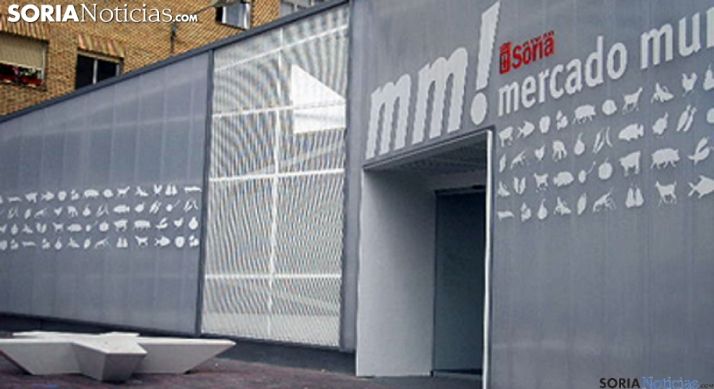 Imagen del mercado provisional en la calle Concepciones./SN