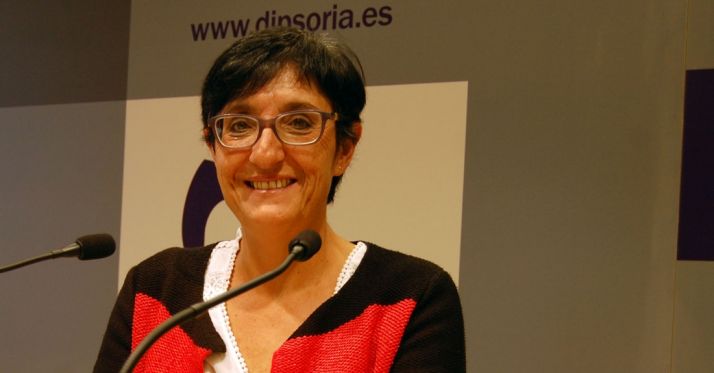 Pilar Delgado, responsable de los servicios sociales de la Diputación.