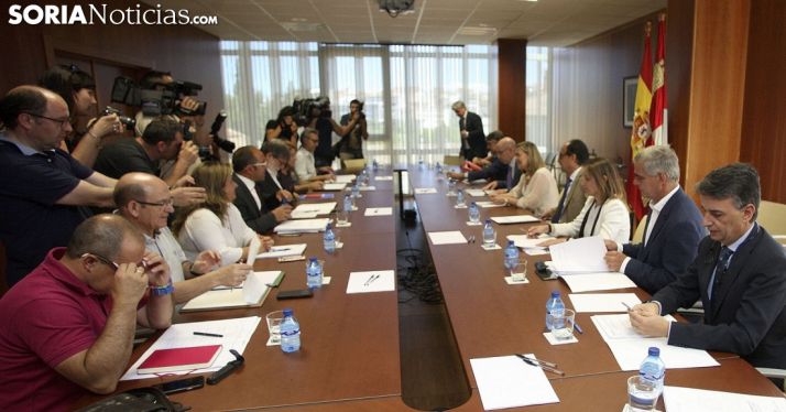 Reunión de los agentes implicados en el Plan el pasado julio./SN