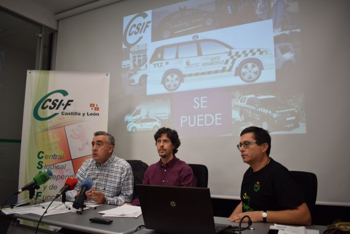 Mariano Prieto, Marcelino Arribas, Manuel Cabezas.