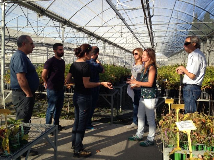 Visita de la delegación libanesa. /Junta