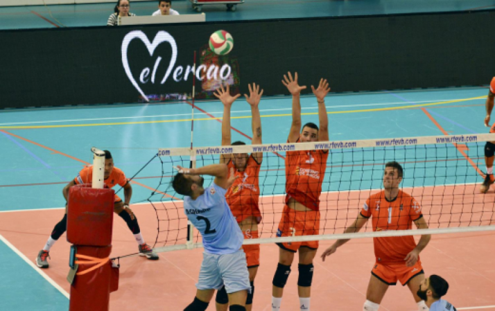 Un momento del partido.