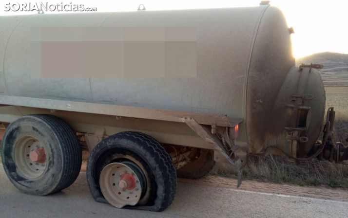 Imagen del siniestro. /Ainalb Alomar