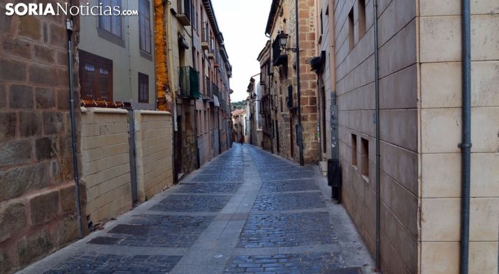 Una de las calles del Casco. /SN